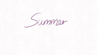 Random summer animation Check!