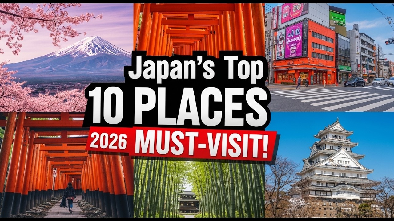 Top 10 Places in Japan 🇯🇵 Ultimate Japan Travel Guide 2026 Must Visit ...