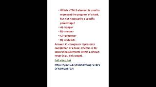 pgtrb computer science web development mcq hh #shorts