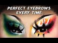 Perfect eyebrows EVERY TIME | Detailed eyebrow tutorial | Drag makeup tutorial | Pi Queen