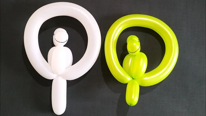 How to one balloon parrot on a  swing. - Intwist.