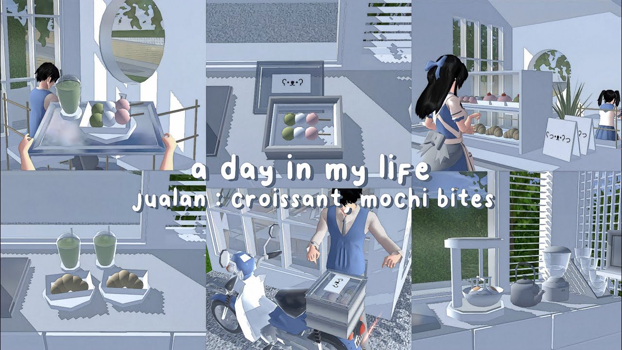 ᝰ┊A day in my life ‹3 ꒦꒷「 jualan croissant , mochi bites 」ᥫ᭡ ┊Sss ꕤ