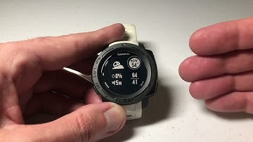 Garmin Instinct - Weather Widget Values (User Question Answered)
