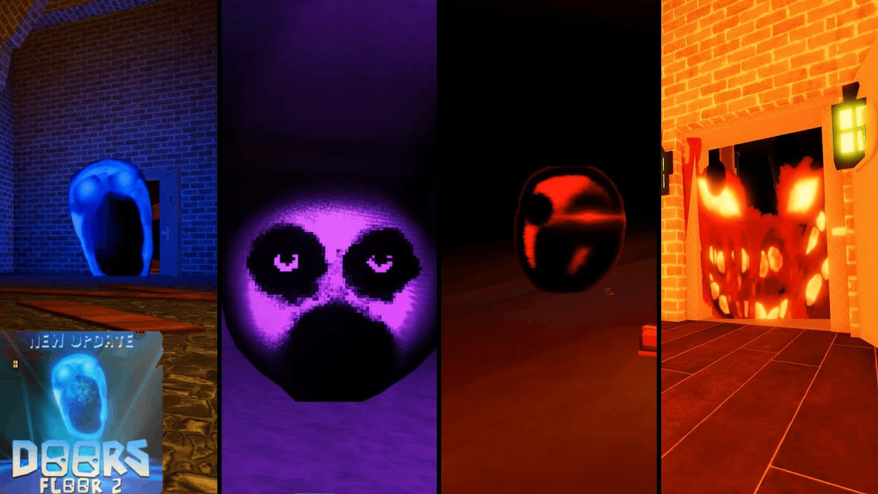 Roblox DOORS 2 / New monsters / Reached room 200 (fanmade) YouTube