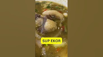 Savor the Rich, Flavorful Broth of Sup Ekor #shorts #food #fyp