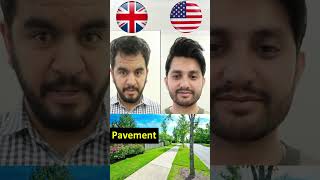 British vs American English Words with Pronunciation 🎯 #learnenglish
