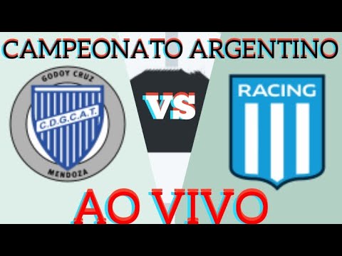 GODOY CRUZ X RACING  AO VIVO - CAMPEONATO ARGENTINO  -  25/09/2023 EM TEMPO REAL