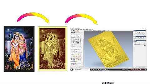 How do you make a picture 3D carving?