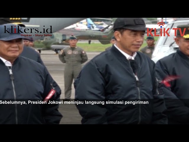 KLIK TV : PRESIDEN JOKOWI INDONESIA SEGERA SALURKAN BANTUAN KE GAZA LEWAT UDARA