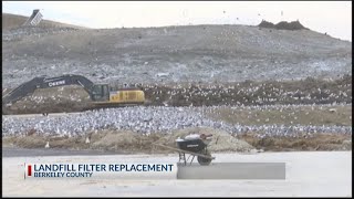 Landfill scrubbers