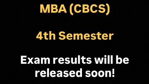 MBA || SEMESTER-4 || OSMANIA UNIVERSITY || RESULTS UPDATE 2025 || @shivanipallela @shivani_pallela 