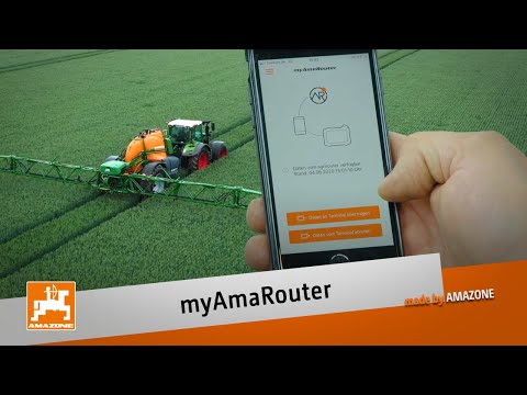 myAmaRouter App - uncomplicated data transfer to the AmaTron 4 | AMAZONE