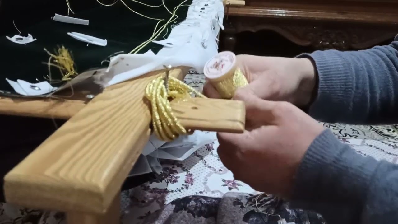 الدرس الثاني:كيفية صنع الكوردو #🌺💐فيديو مخصص للمبتدئات تحياتي للجميع#🇩🇿🇩🇿