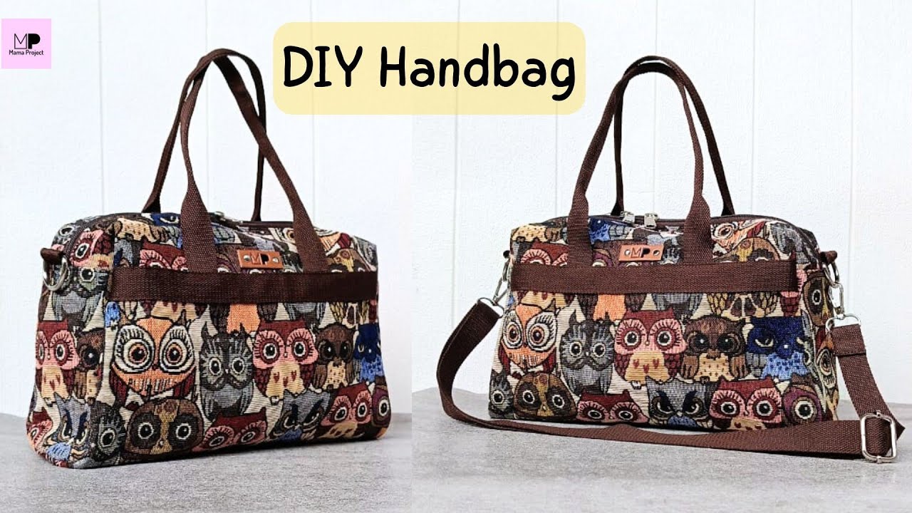 Мастер-класс по шитью сумки | Шьем сумку на молнии