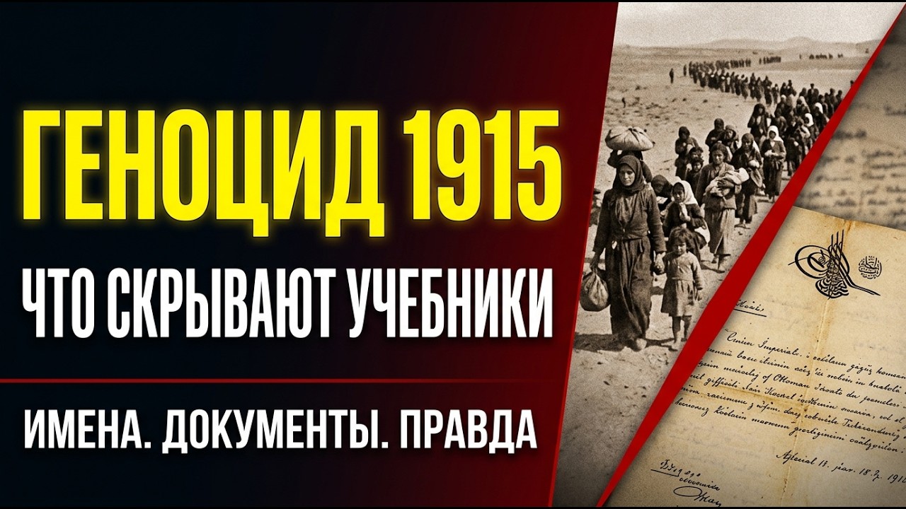 ГЕНОЦИД 1915: ЧТО СКРЫВАЮТ ОТ ВАС В УЧЕБНИКАХ ИСТОРИИ