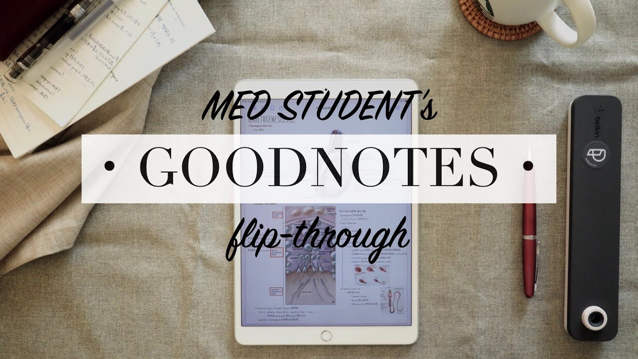 Pretty Med Notes HANDWRITTEN NOTES FLIP-THROUGH with GOODNOTES | neat & pretty | med ...