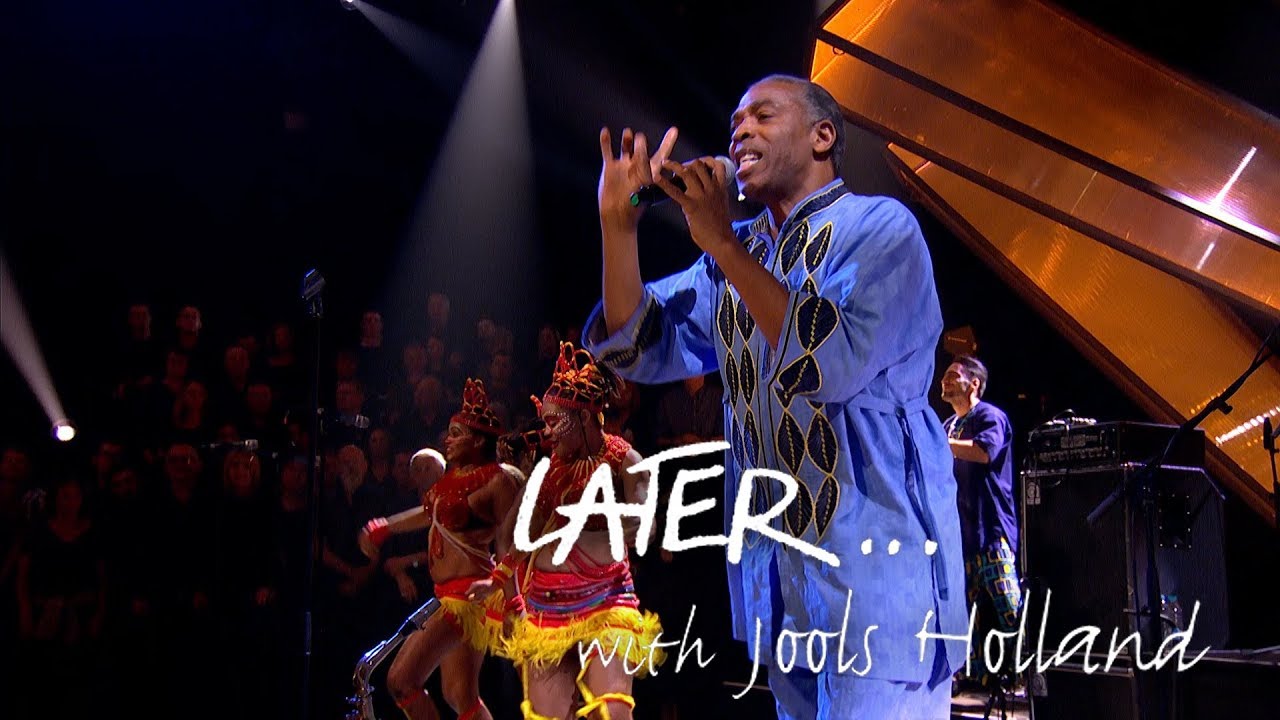 Watch Femi Kuti and his Positive Force perform One People One World on Later... with Jools on YouTube Watch Femi Kuti and his Positive Force perform One People One World on Later... with Jools on YouTube