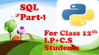 Structured Query Language part1|Python Online Tutorial for class 12th CBSE