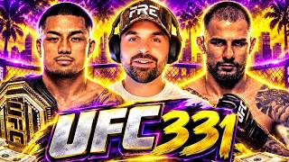 UFC 331 | Joshua Van VS Alexandre Pantoja | Full Card Predictions & Picks | BIG MONEY SPOTS!