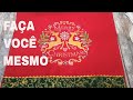 Natal com Pano de Prato - Faça você mesmo - Ideia Econômica de Presente.