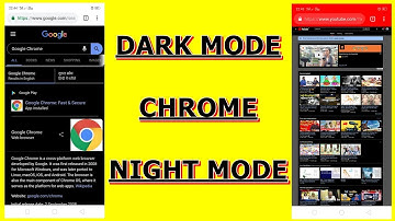 How to enable Android Goggle Chrome UI Dark Mode chrome flags No Root