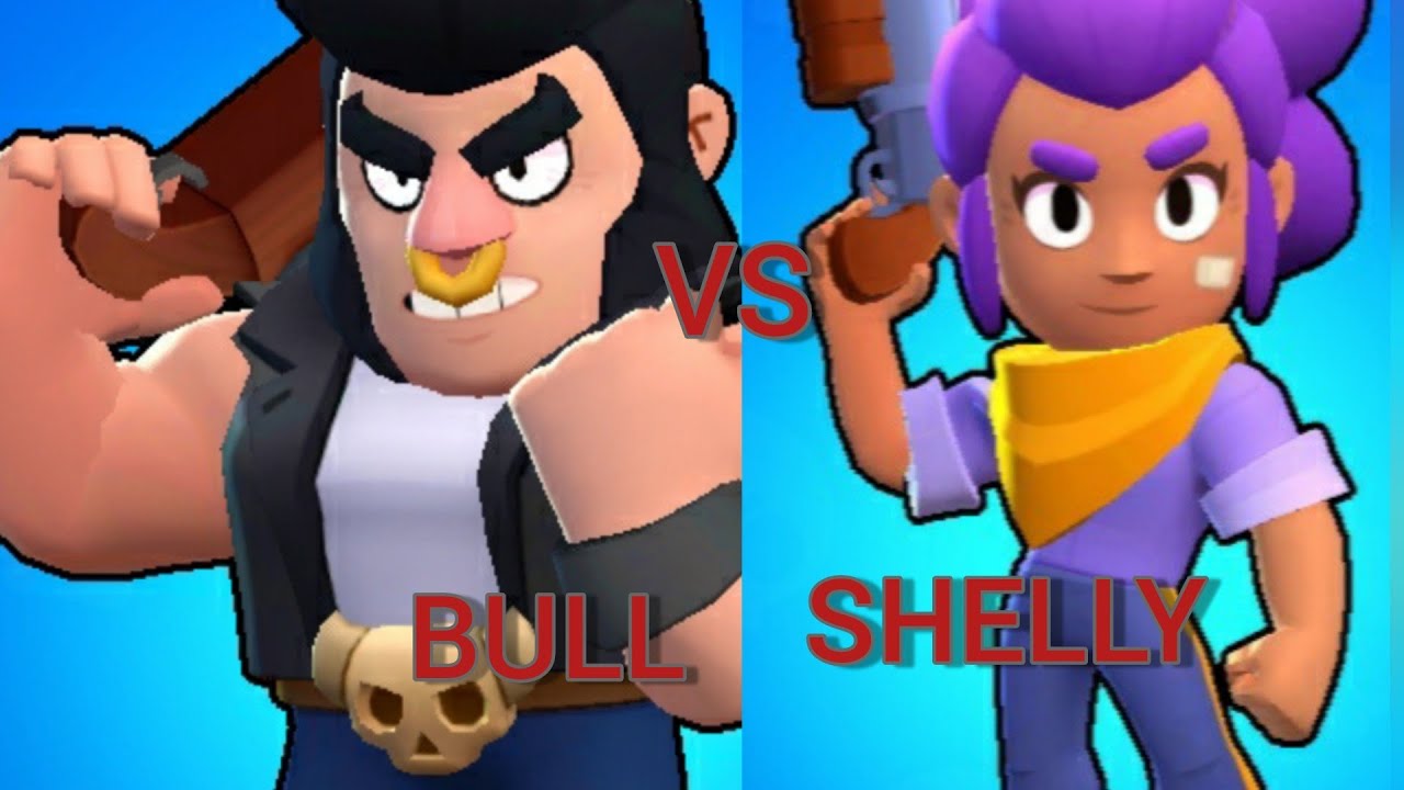 BULL VS SHELLY |BRAWL STARS - YouTube