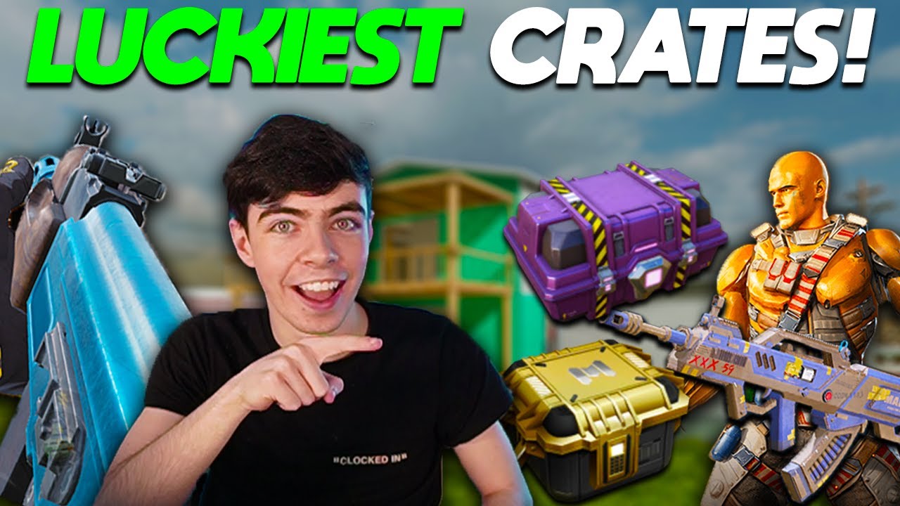 LUCKIEST CRATE OPENING EVER in COD Mobile... (NEW SKINS) - YouTube