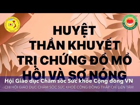 Video CHƯỜM NÓNG HUYỆT THẦN KHUYẾT - TRỊ CHỨNG ĐỔ MỒ HÔI VÀ... - youtube