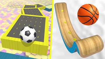 Going Balls Vs Action Balls All Levels Gameplay Android iOS #407