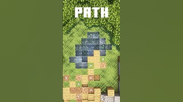 The 6 steps to a pond #minecraft #gaming #minecraftbuilding #shorts #mcpe  #minecraftguide