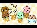 Ice Cream Daddy Mommy Song | Mother Goose Club Kids Songs