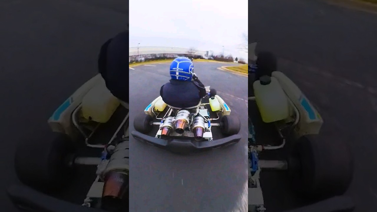 Jet GoKart 3.0 Track Testing.   