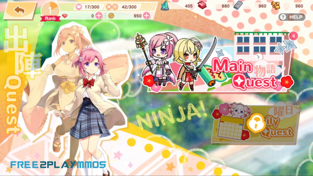 Moe! Ninja Girls RPG SHINOBI [ Android APK iOS ]