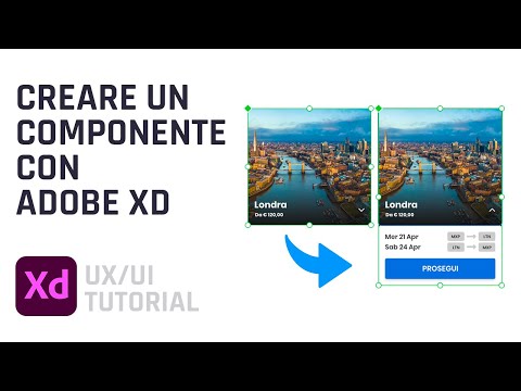 Come creare un componente con Adobe Xd