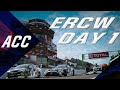 Мы среди лучших команд мира по симрейсингу. ERWC DAY 1 - ACC