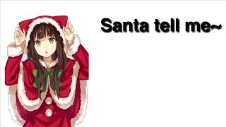 Ariana Grande- Santa Tell Me Nightcore
