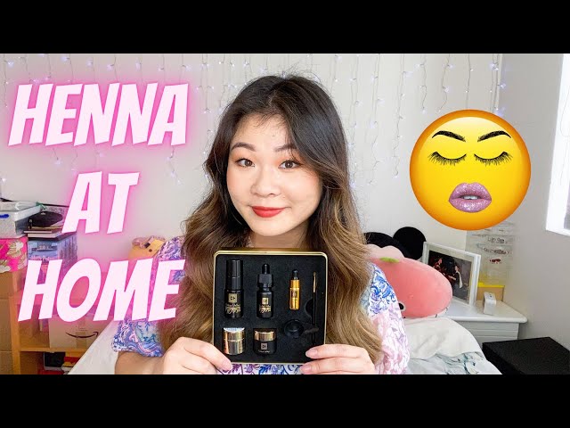 HONEST REVIEW: Brow Codes Henna Kit | Carmen Jia - YouTube