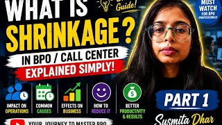 Shrinkage in Call Center & WFM Explained with Examples | Part 1