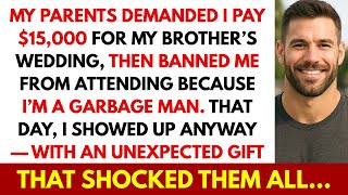 My Parents Demanded $15,000 for My Brother’s Wedding — Then Banned Me from Attending It. So I...