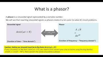 Lecture 17: Intro to Sinusoidal Signals and AC Circuits