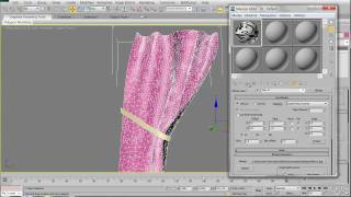Моделирование шторы с подвязкой в 3ds max