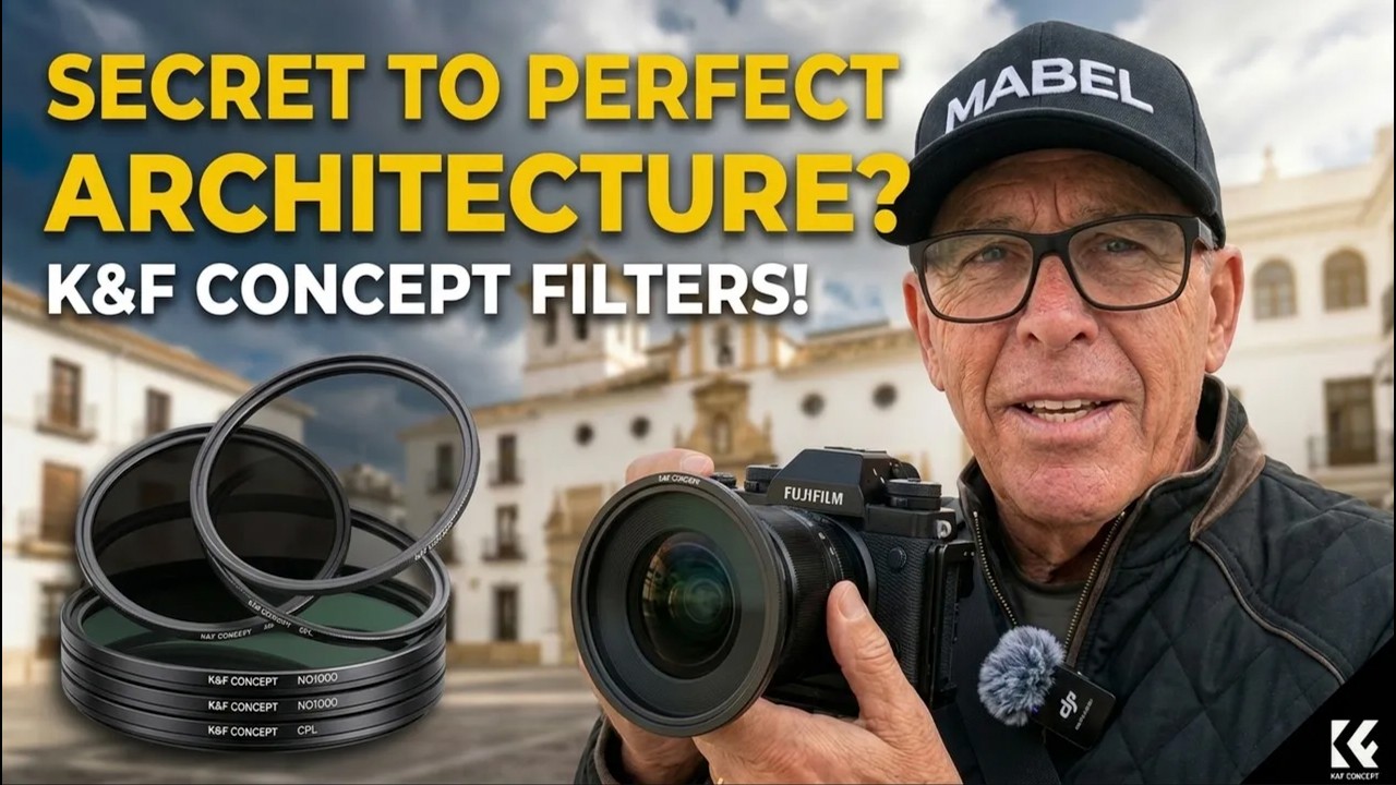K&F CONCEPT Filters in Spain | Watch How They Transform These Architectural Shots