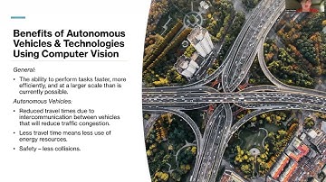 Computer Vision - Autonomous Vehicles