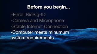How to use BioSight-ID™ 2023