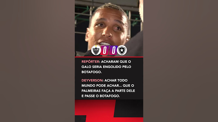 Deyverson PROVOCOU o Botafogo após a confusão no Independência! #shorts