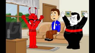 Evil Steve get Grounded for nothing