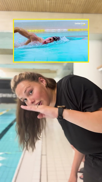 Breathing can be very challenging for swimmers who are learning to swim freestyle. #shortsclip