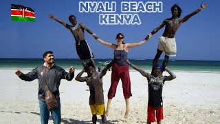 People enjoying Sunday at Nayali Beach Mombasa (Kenya) #travel #youtube