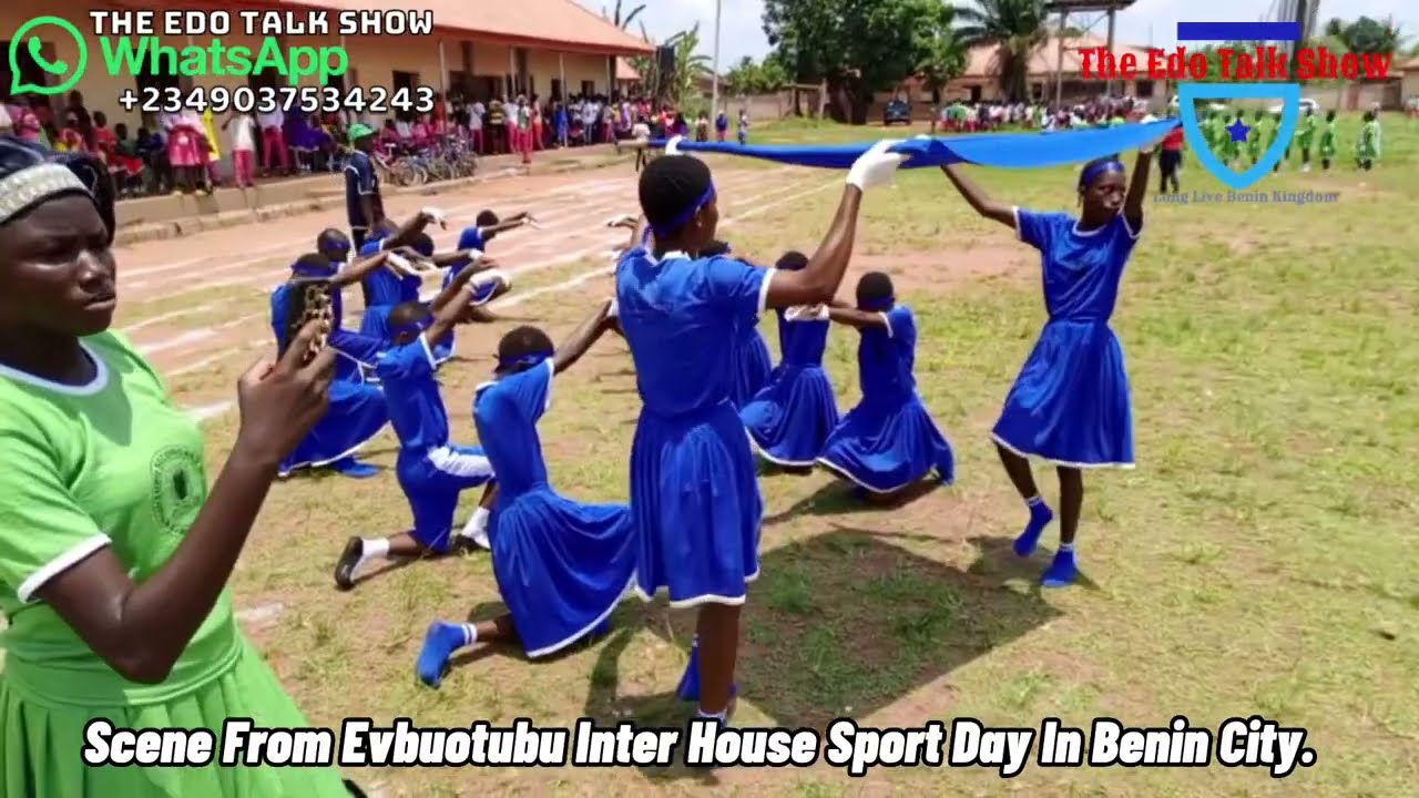 Evbuotubu Secondary Inter House Sports Day Was Held In The Ancient City Of Benin, Edo State, Nigeria