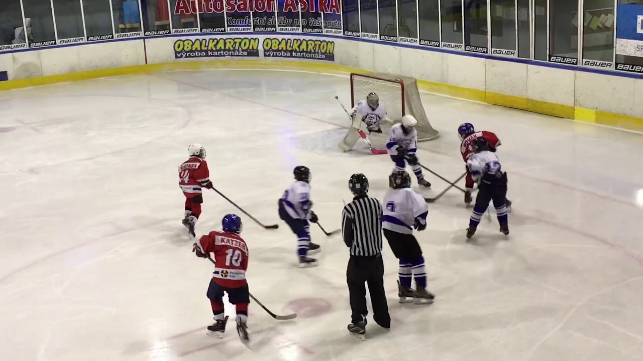 Hockey Goalie saves 12yo201920 YouTube